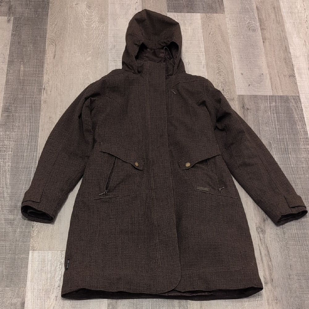Merrell Brown Textured Winter Jacket